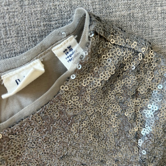 GapKids Sequin Shirt Dress - Picture 4 of 4